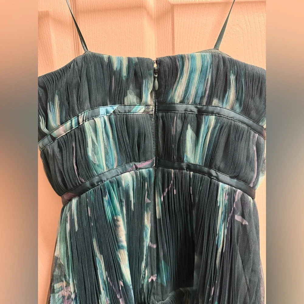 Hutch - Lanza Gown in Teal Breezy Bloom - NWT - Size 2 - Picture 10 of 13